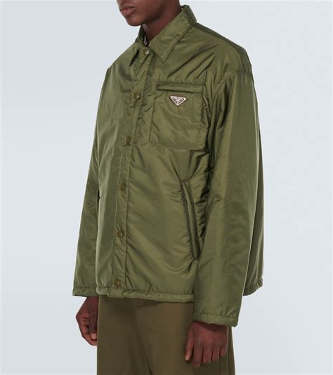 prada jacke grün